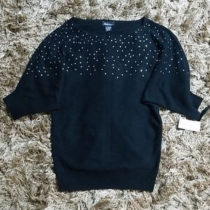 NWT Evelyn cashmere sweater, sz M